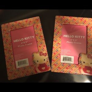 2 Hello Kitty 4x6 picture frames
